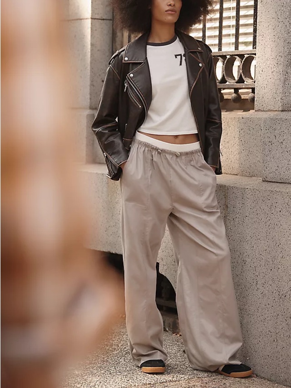 Anthropologie Daily Practice Drawstring Trousers